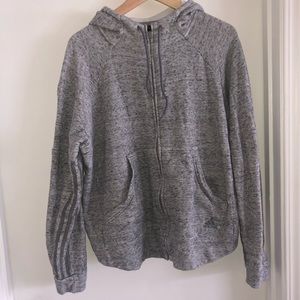 Gray Adidas sweater